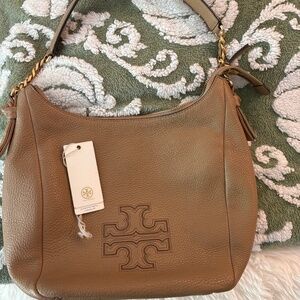 Tory Burch Harper Zip Hobo bag color vintage camel/278